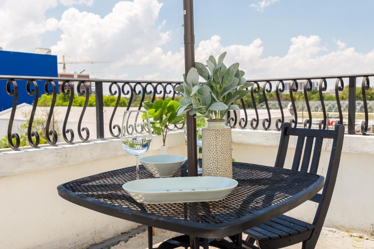 Home Miami Downtown With Balcony - 5 Minutes From Wynwood & Port - Art District Near Beach Luaran gambar