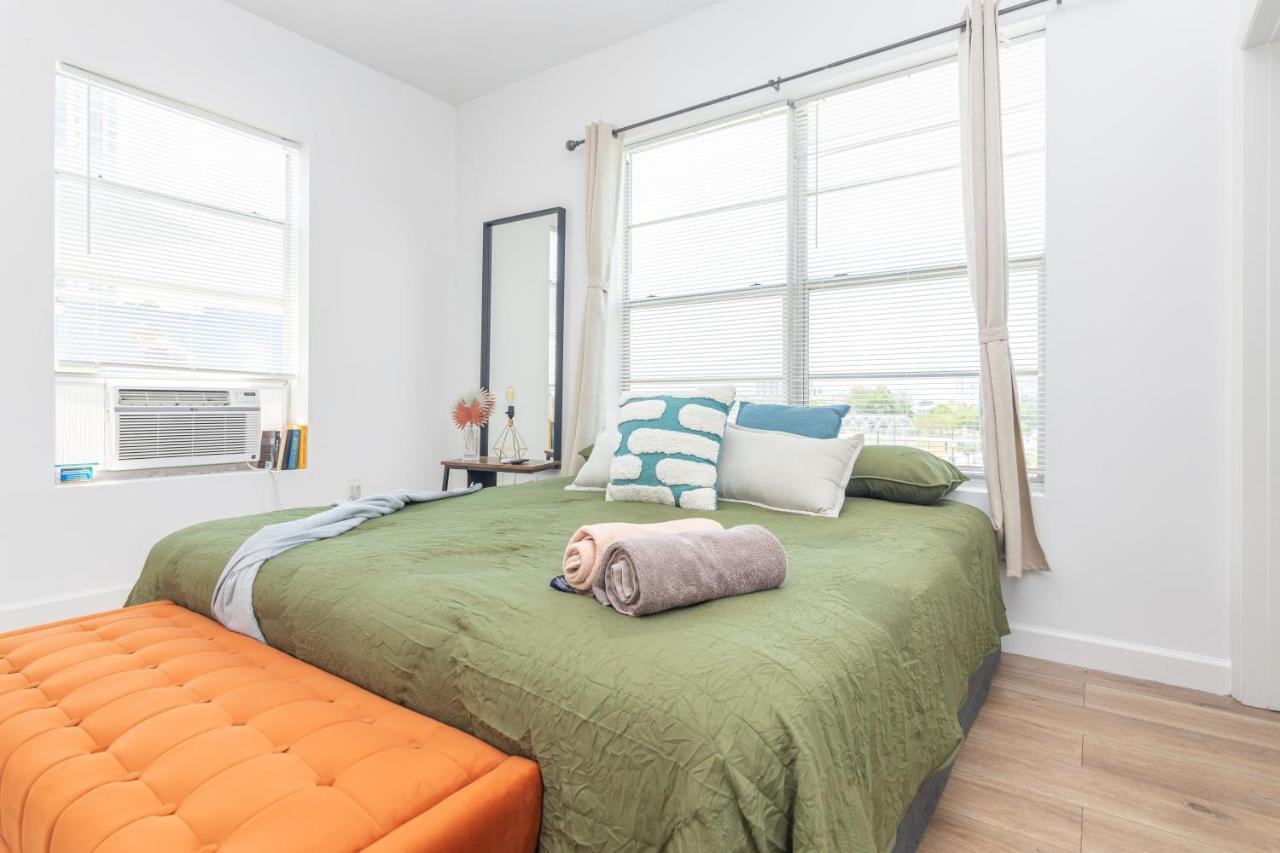 Home Miami Downtown With Balcony - 5 Minutes From Wynwood & Port - Art District Near Beach Luaran gambar